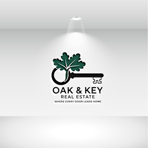 Diseño de Logo por Scarlett Designs para Oak and Key Real Estate  | Diseño: #36073299