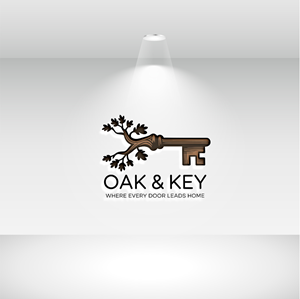 Diseño de Logo por Scarlett Designs para Oak and Key Real Estate  | Diseño: #36073301