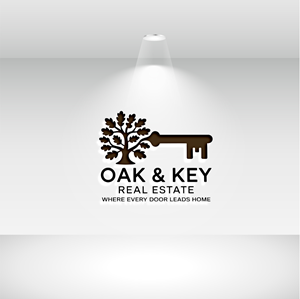 Diseño de Logo por Scarlett Designs para Oak and Key Real Estate  | Diseño: #36073303