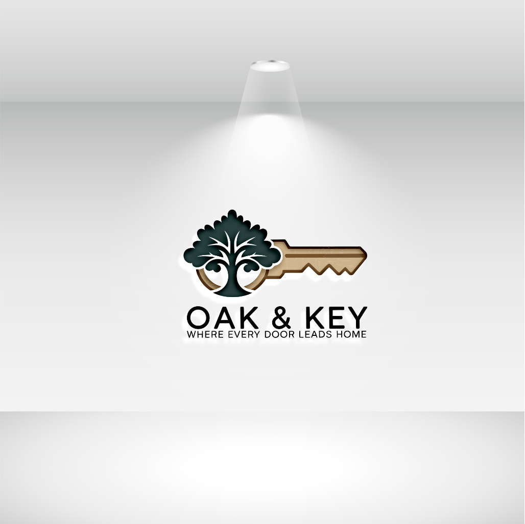 Diseño de Logo por Scarlett Designs para Oak and Key Real Estate  | Diseño #36073305