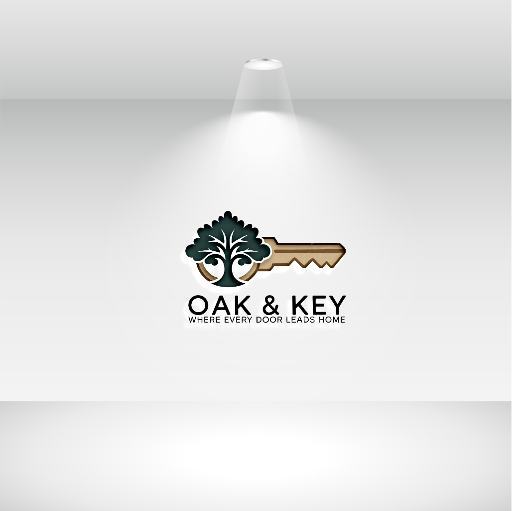 Diseño de Logo por Scarlett Designs para Oak and Key Real Estate  | Diseño #36073306