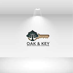 Diseño de Logo por Scarlett Designs para Oak and Key Real Estate  | Diseño: #36073306