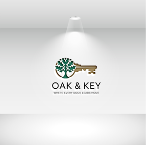 Logo-Design von Scarlett Designs für Oak and Key Real Estate  | Design: #36073307