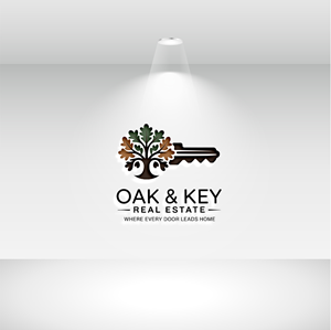 Logo-Design von Scarlett Designs für Oak and Key Real Estate  | Design: #36073308