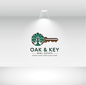Logo-Design von Scarlett Designs für Oak and Key Real Estate  | Design: #36073309