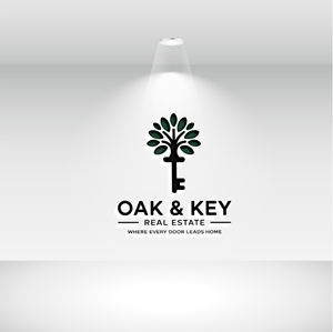 Diseño de Logo por Scarlett Designs para Oak and Key Real Estate  | Diseño: #36073312