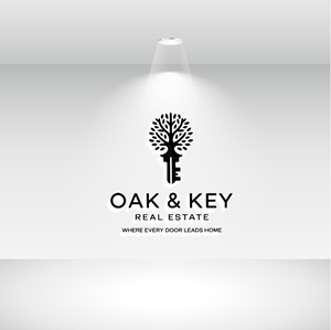 Logo-Design von Scarlett Designs für Oak and Key Real Estate  | Design: #36073313