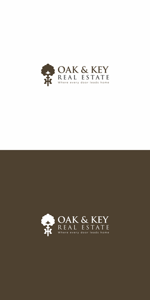 Diseño de Logo por ironbrands para Oak and Key Real Estate  | Diseño: #36067294
