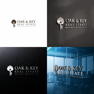 Diseño de Logo por ironbrands para Oak and Key Real Estate  | Diseño: #36069278