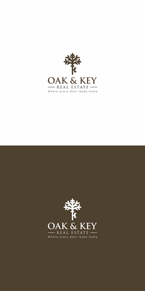 Diseño de Logo por ironbrands para Oak and Key Real Estate  | Diseño: #36073744