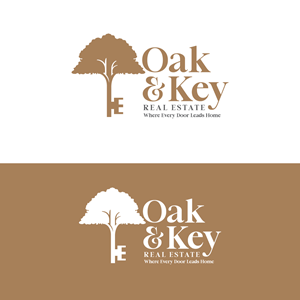 Diseño de Logo por riya.mitra07j para Oak and Key Real Estate  | Diseño: #36066943