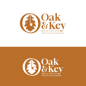 Diseño de Logo por riya.mitra07j para Oak and Key Real Estate  | Diseño: #36066944