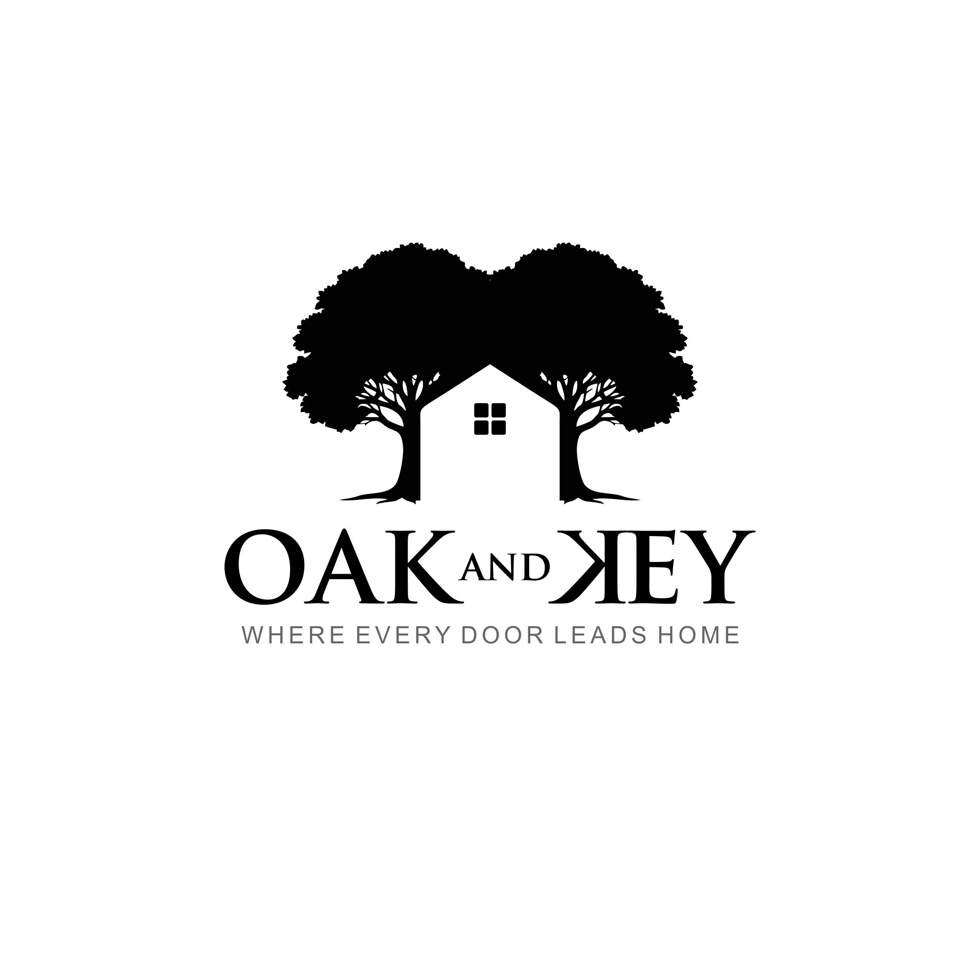 Logo Design by agustian spades for Oak and Key Real Estate  | Design #36106408