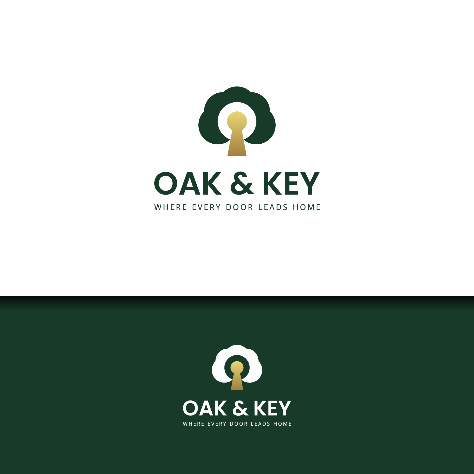 Logo Design by Slamet for Oak and Key Real Estate  | Design #36072371