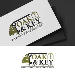 Logo-Design von fly  design für Oak and Key Real Estate  | Design: #36069363