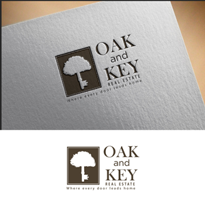 Diseño de Logo por fly  design para Oak and Key Real Estate  | Diseño: #36069364