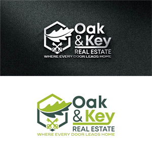 Logo-Design von fly  design für Oak and Key Real Estate  | Design: #36069372