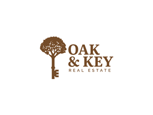 Logo Design by Owltive for Oak and Key Real Estate  | Design: #36066518