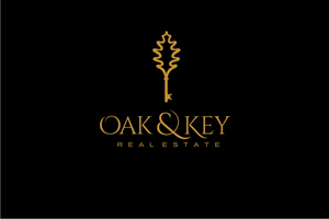 Logo Design by iamrady for Oak and Key Real Estate  | Design: #36090914