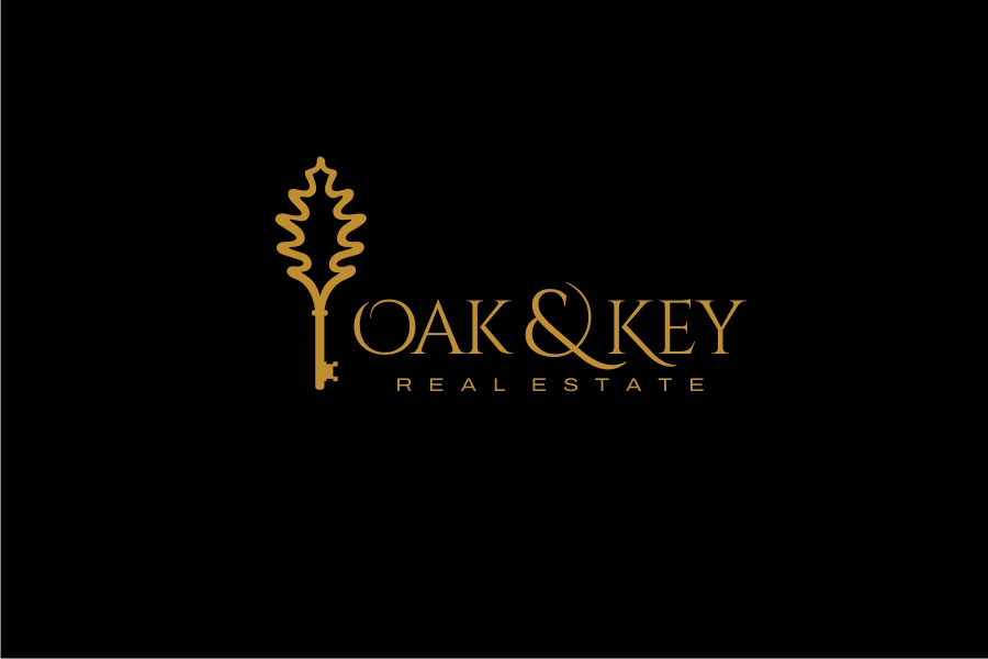 Logo Design by iamrady for Oak and Key Real Estate  | Design #36090920