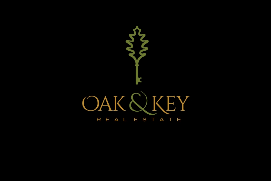 Logo Design by iamrady for Oak and Key Real Estate  | Design #36090924