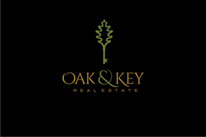 Logo Design by iamrady for Oak and Key Real Estate  | Design: #36090924