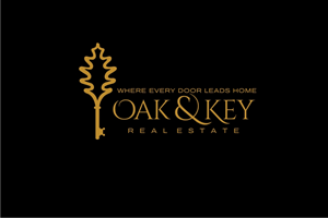 Logo Design by iamrady for Oak and Key Real Estate  | Design: #36094376