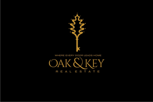 Logo Design by iamrady for Oak and Key Real Estate  | Design: #36094391