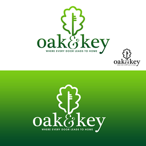 Logo Design by Rajib Bhattacharya for Oak and Key Real Estate  | Design: #36075217