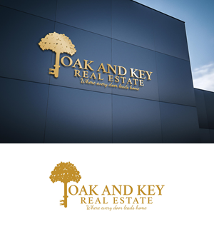 Diseño de Logo por Impressive Designs para Oak and Key Real Estate  | Diseño: #36068520