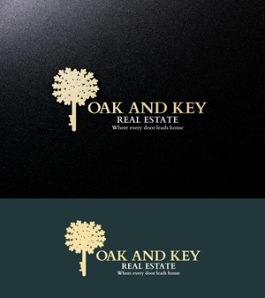 Diseño de Logo por Impressive Designs para Oak and Key Real Estate  | Diseño: #36068522