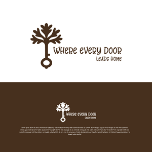 Logo Design by USIAD ANAS for Oak and Key Real Estate  | Design: #36077149