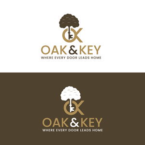 Logo-Design von Maxo-Biz für Oak and Key Real Estate  | Design: #36069221