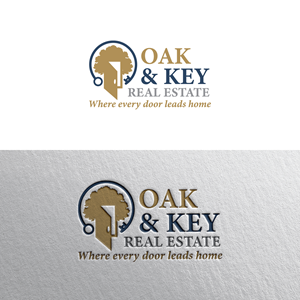 Logo-Design von Maxo-Biz für Oak and Key Real Estate  | Design: #36069222