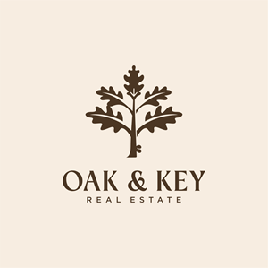 Logo Design by triadicart for Oak and Key Real Estate  | Design: #36088805