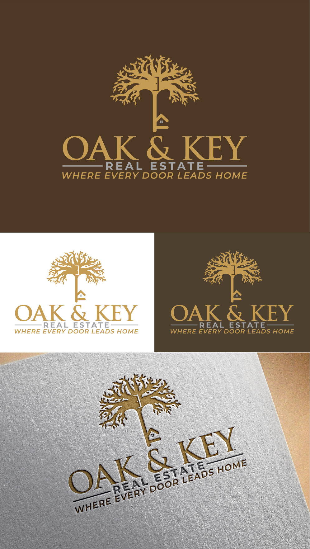 Design de Logo par Imran_me pour Oak and Key Real Estate  | Design #36075918
