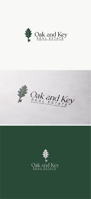 Logo Design by saifysyed Studio for Oak and Key Real Estate  | Design: #36095642