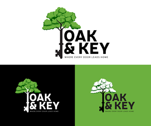 Logo-Design von Ansh Design für Oak and Key Real Estate  | Design: #36067665