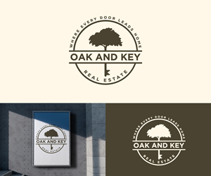 Diseño de Logo por Ansh Design para Oak and Key Real Estate  | Diseño: #36067667