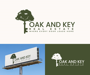 Logo-Design von Ansh Design für Oak and Key Real Estate  | Design: #36067668