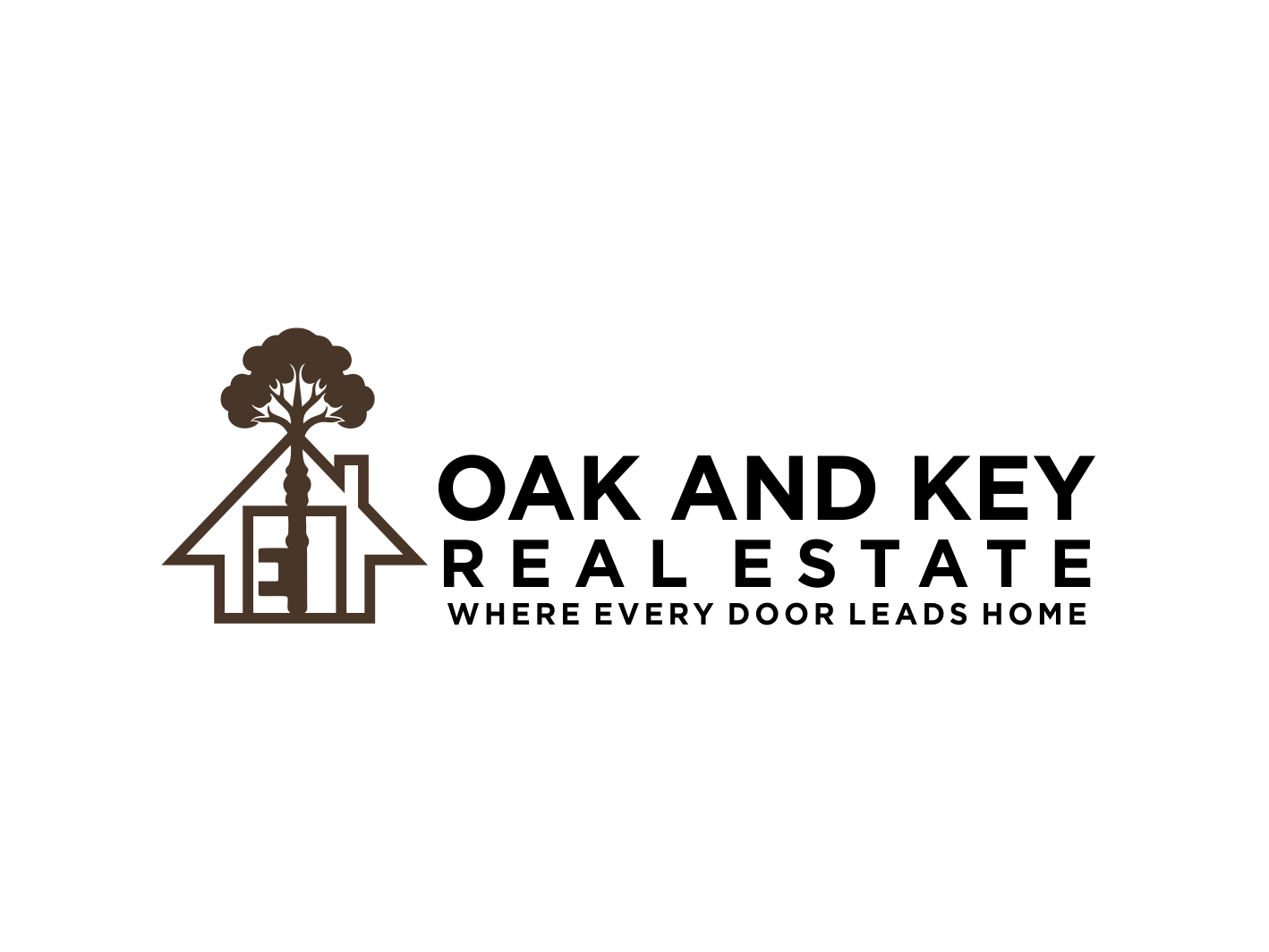 Logo-Design von BNdesigner für Oak and Key Real Estate  | Design #36072636