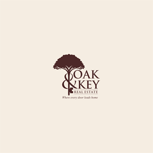 Diseño de Logo por MAhi2014 para Oak and Key Real Estate  | Diseño: #36069650