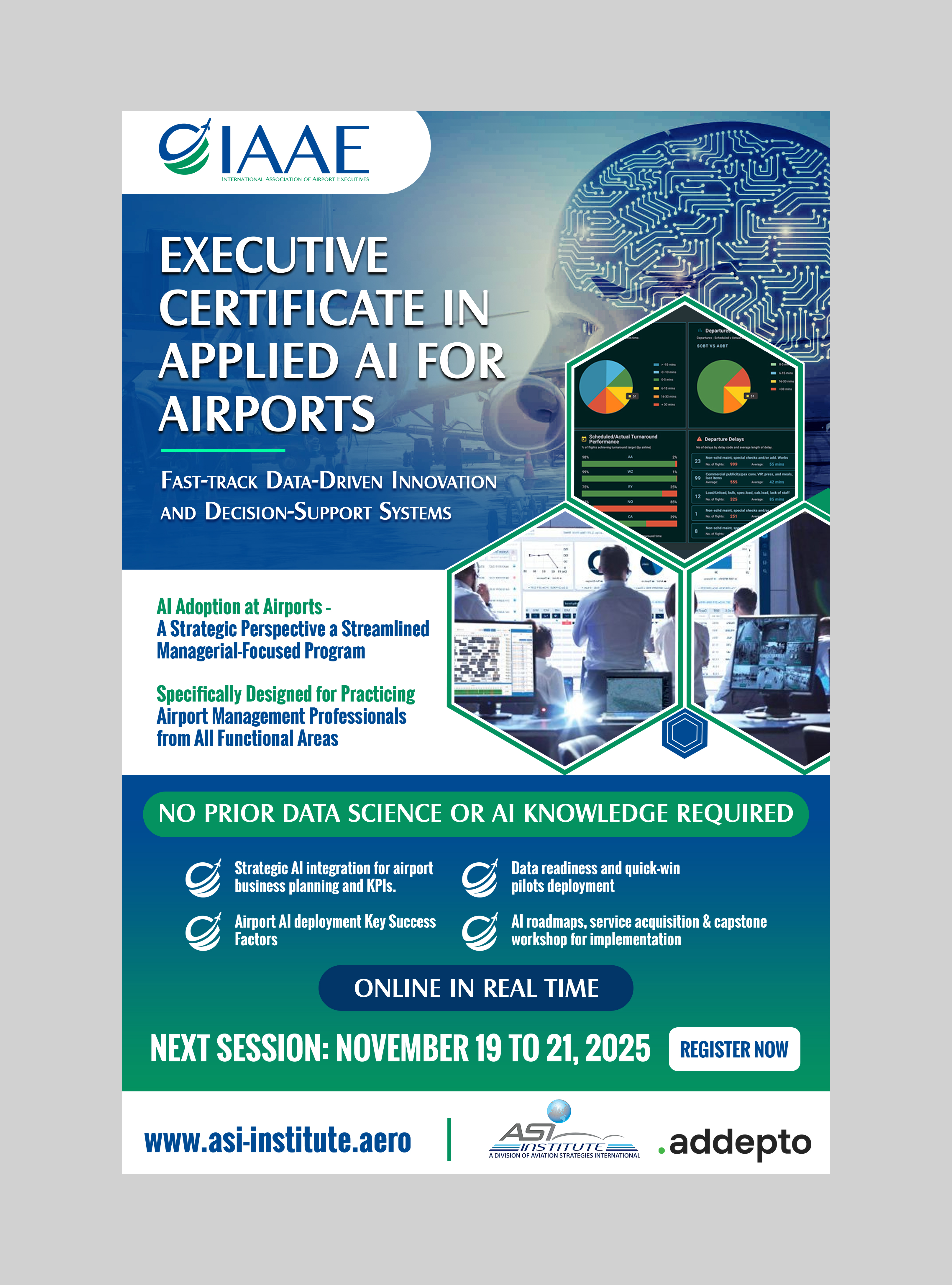 Flyer Design by Creations Box 2015 for Aviation Strategies International | Design #36079392