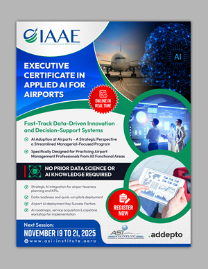 Flyer Design by SAI DESIGNS for Aviation Strategies International | Design: #36087679