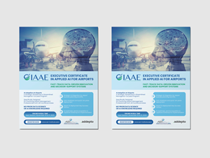 Flyer Design by barinix for Aviation Strategies International | Design #36086175