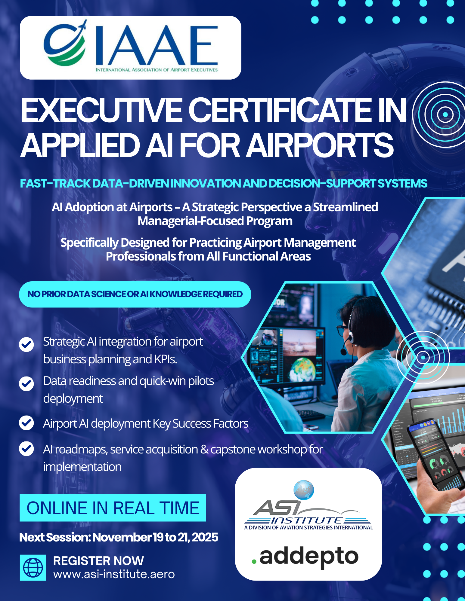 Diseño de Flyer por James para Aviation Strategies International | Diseño #36079950