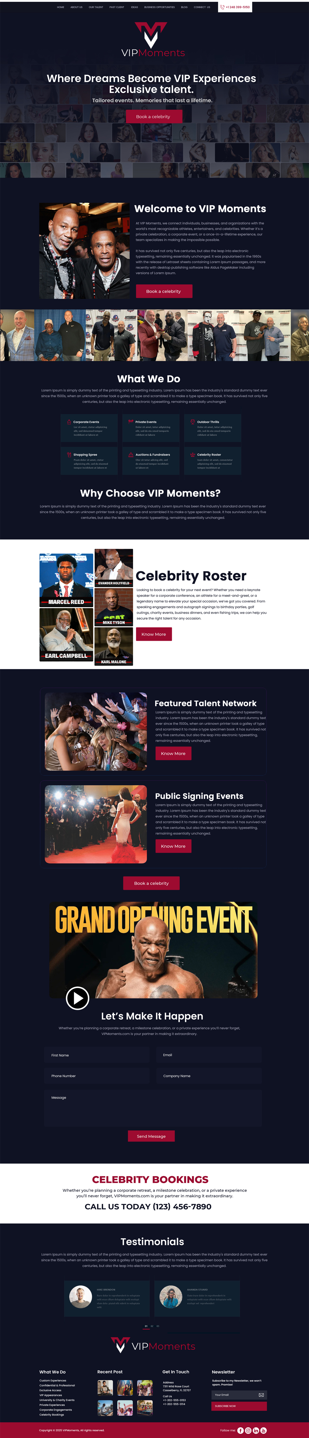Web Design by BWS01 for this project | Design #36095534