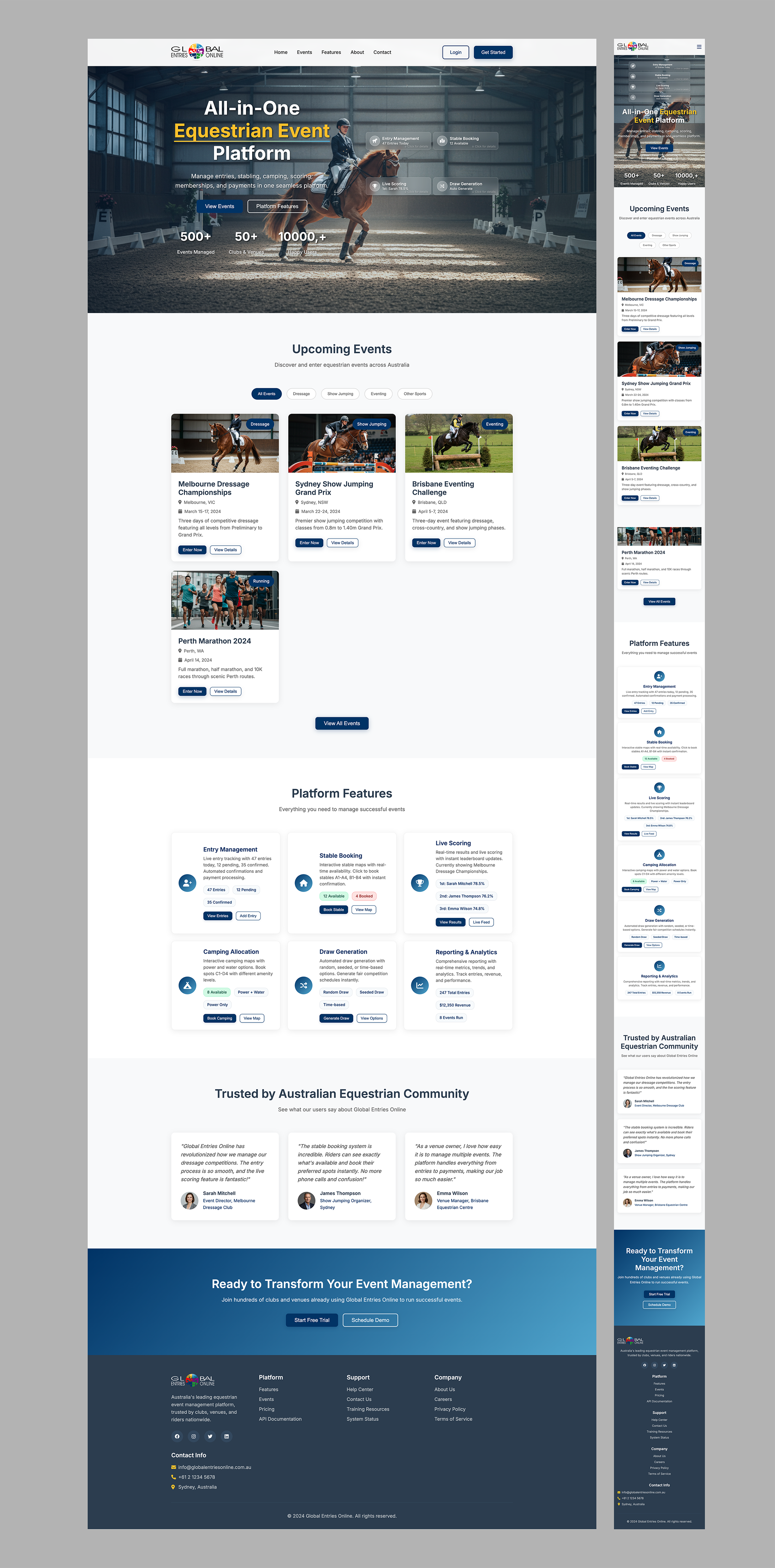 Web Design by Amer Flehan for this project | Design #36082023