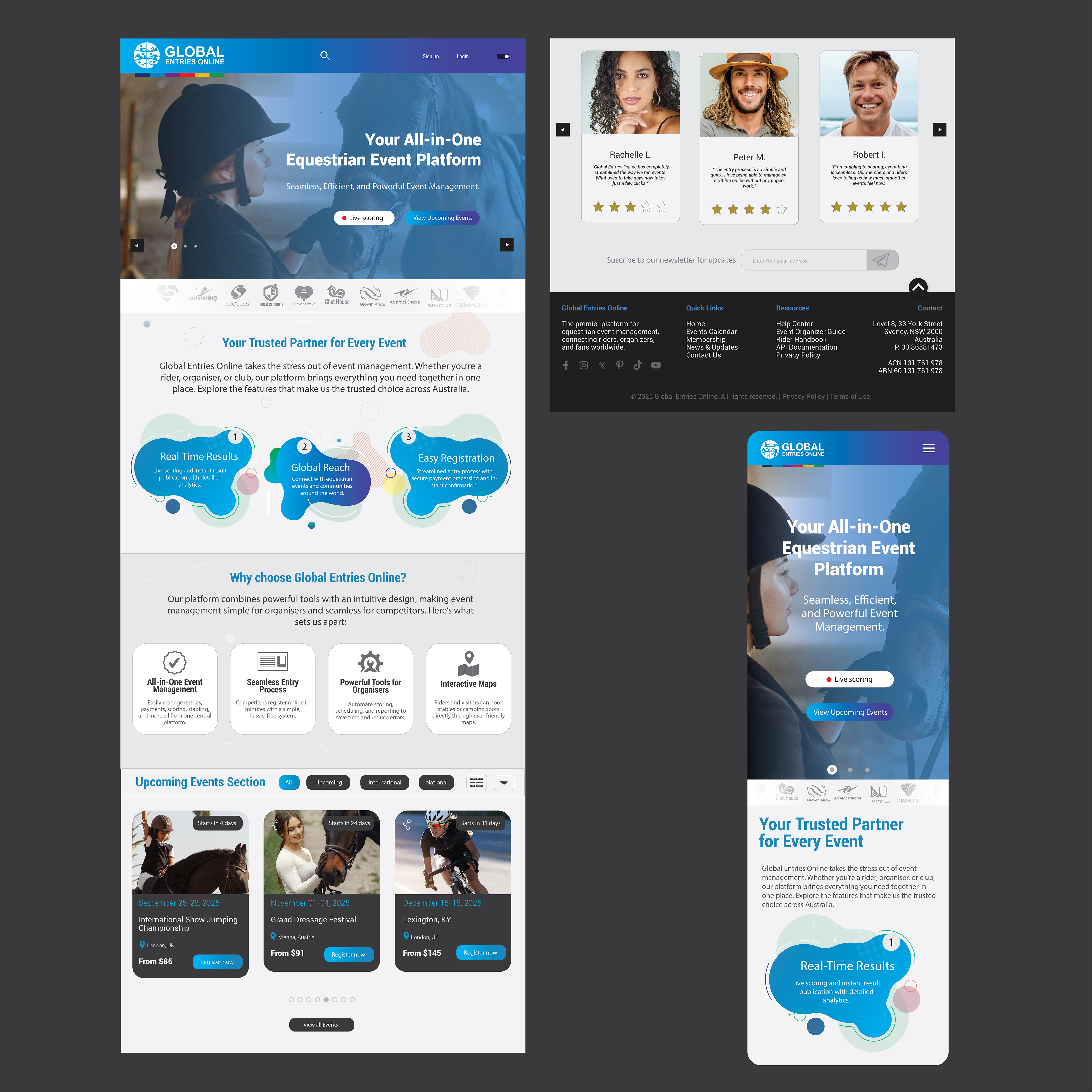 Web Design by Mesotoday for this project | Design #36085645