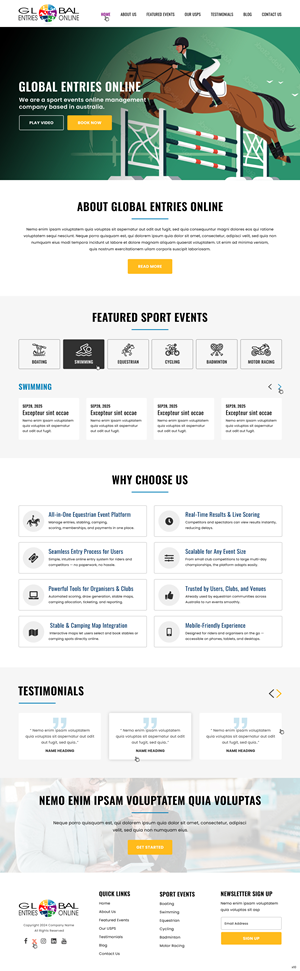 Web Design by pb for this project | Design: #36098045